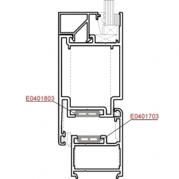 Добавлены новые уплотнители в систему внутренних дверей Д40