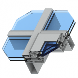 Линейка фасадных систем компании "Талисман" дополнена мансардным окном ТМС