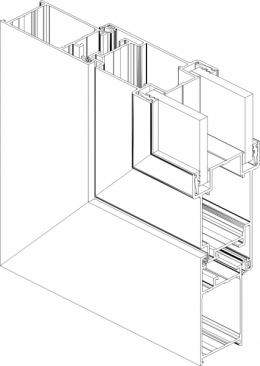 Новая мощная рама в системе внутренних дверей Д40