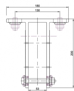 Проведены испытания неподвижного кронштейна повышенной несущей способности 110А10 на прочностные характеристики и несущую способность и получено заключение о соответствии действующим нормам