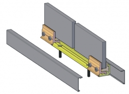 Поступила в продажу система зажимных профилей для цельностеклянных перегородок ТКП