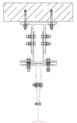 Успешно испытаны образцы комбинированных элементов систем вентилируемых фасадов ТНФ и 68В10, применяющихся в данное время при обустройстве фасада строящегося здания.