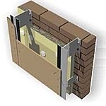 Система быстрого монтажа навесного вентилируемого фасада